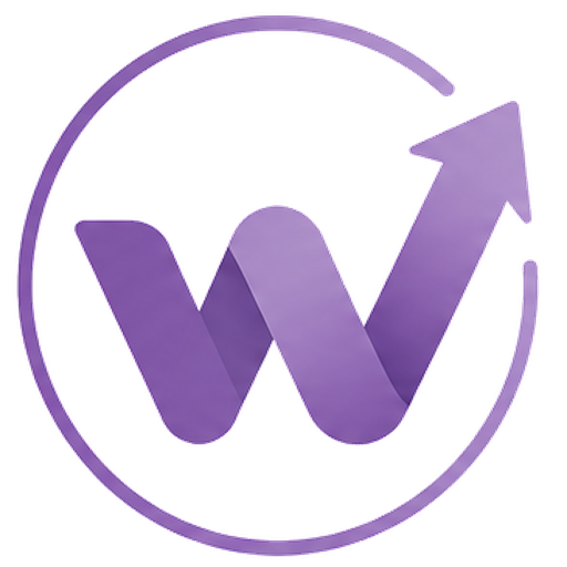 Logo WEBUP — visibilité et acquisition