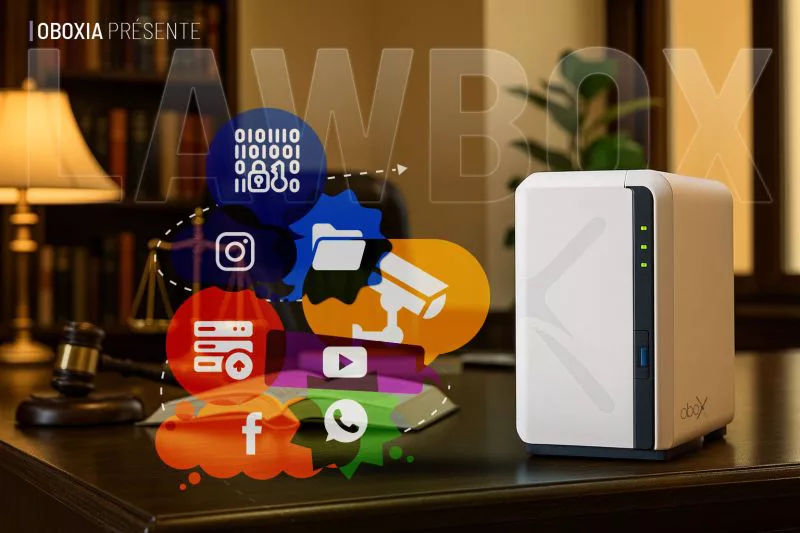OBOX installée dans un environnement professionnel